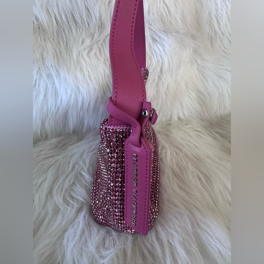 Brandon Blackwood Syl Shoulder Bag w/ Pink Bling - Picture 3 of 6